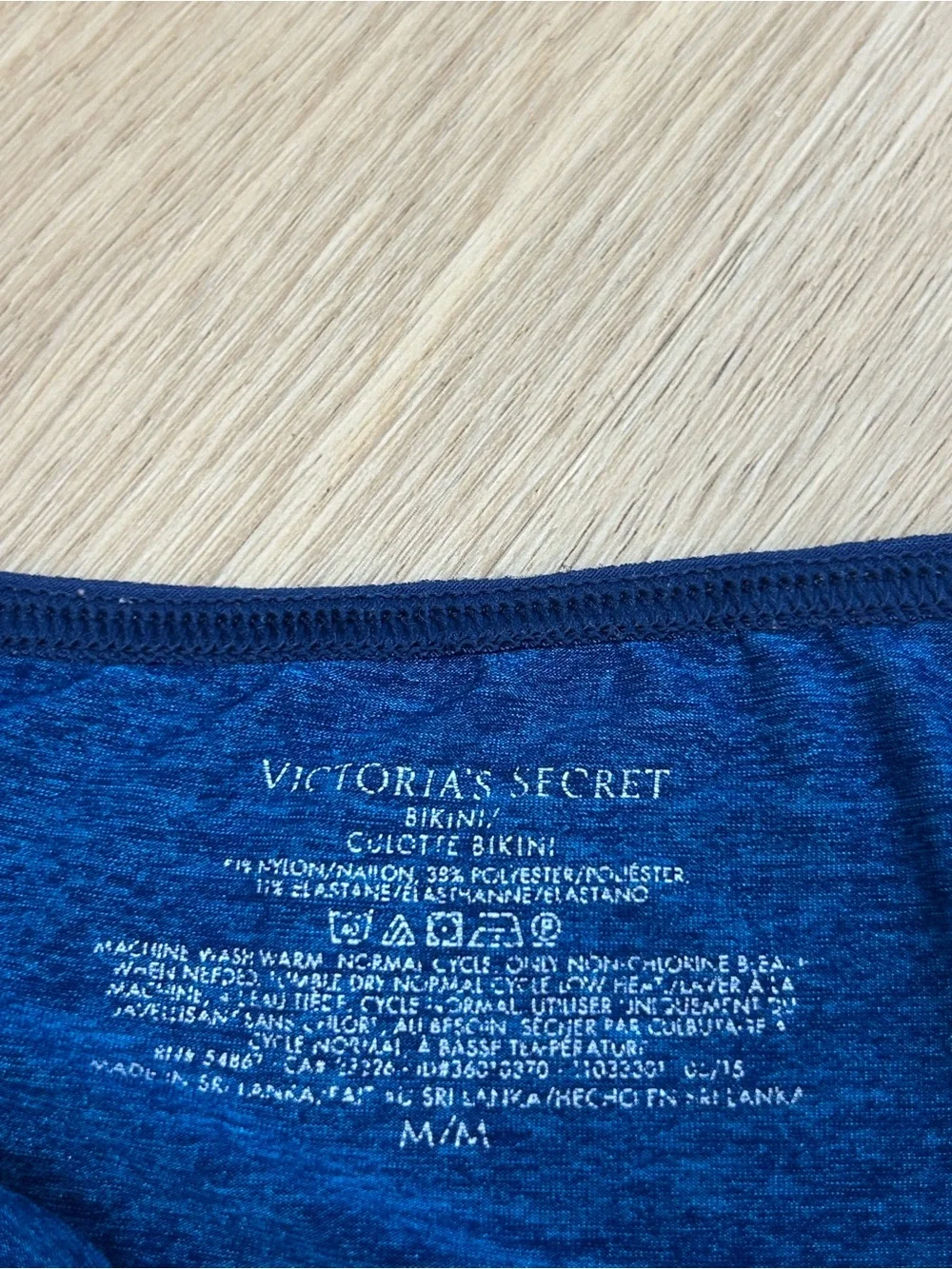 2015 Victoria’s Secret Heathered Bikini Panty M